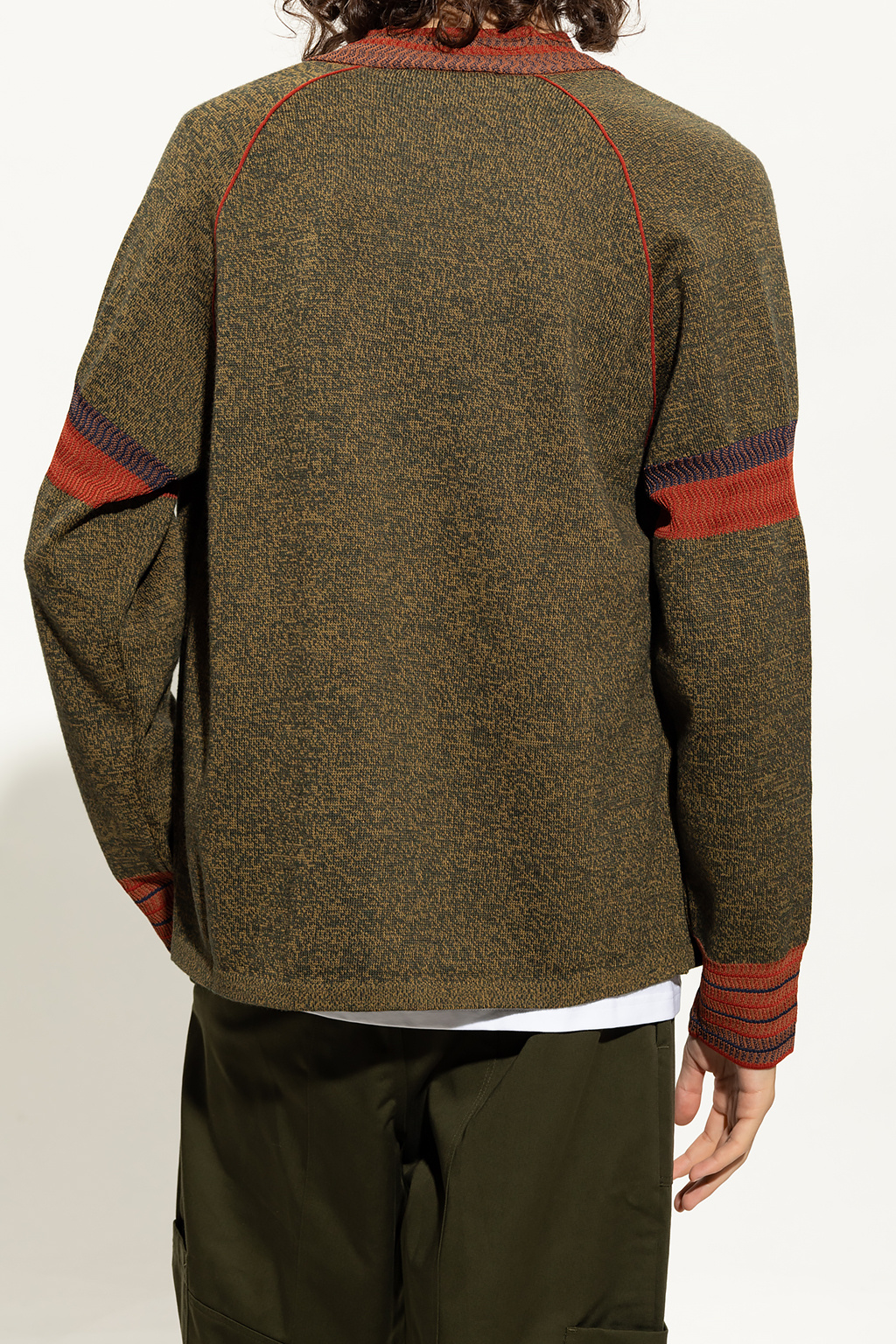 Wales Bonner 'Fusion' zip-up sweater | Men's Clothing | Vitkac